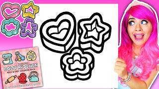 Coloring My Cozy Kitchen Coloring Book 🍪 Cookie Cutters Page + Opening Fan Mail 💌 Arrtx Markers