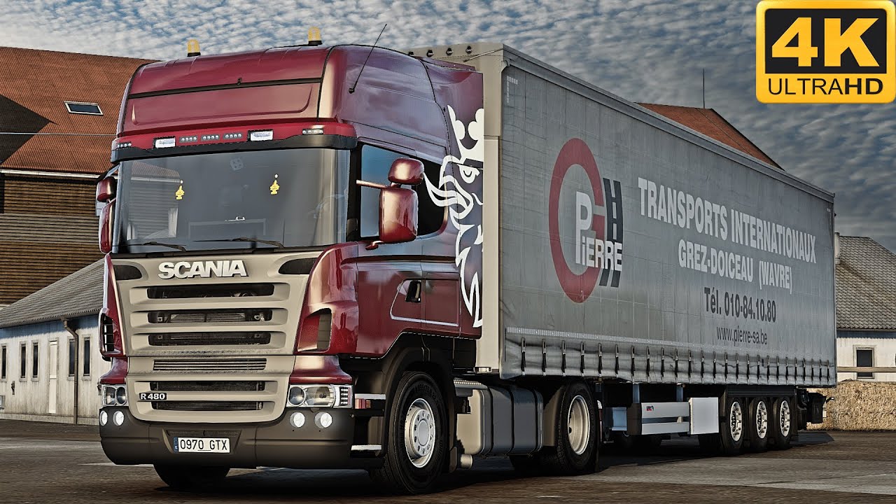 4K | ETS2 1.45 | Slovakia Map | Scania R480 | Trstená 🇸🇰 󠁧󠁢󠁳󠁣 - Brezno 🇸🇰