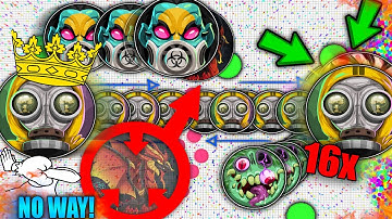 LONGEST AGARIO DOUBLE LINESPLIT KILL EVER?! ULTRA INSTANT POPSPLITS DESTRUCTION IN Agar.io (TRICKS)