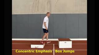 Box to Box Jump Concentric