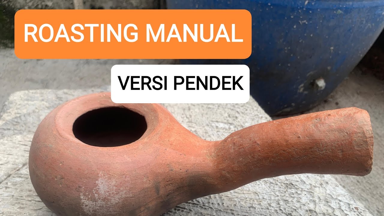 Ceramic Coffee Roaster versi pendek (manual Coffee Roaster)