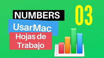 Como se usan las Hojas de TRABAJO 📊 en Numbers | Curso de Numbers 03 | Como usar un Mac