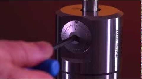 Parlec Boring Video Precision Diameter Adjustment Using Vernier