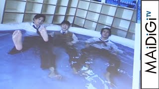 横浜流星、GENERATIONS佐野玲於らと「命の湯」　撮影オフショット公開　映画「虹色デイズ」トークイベント1