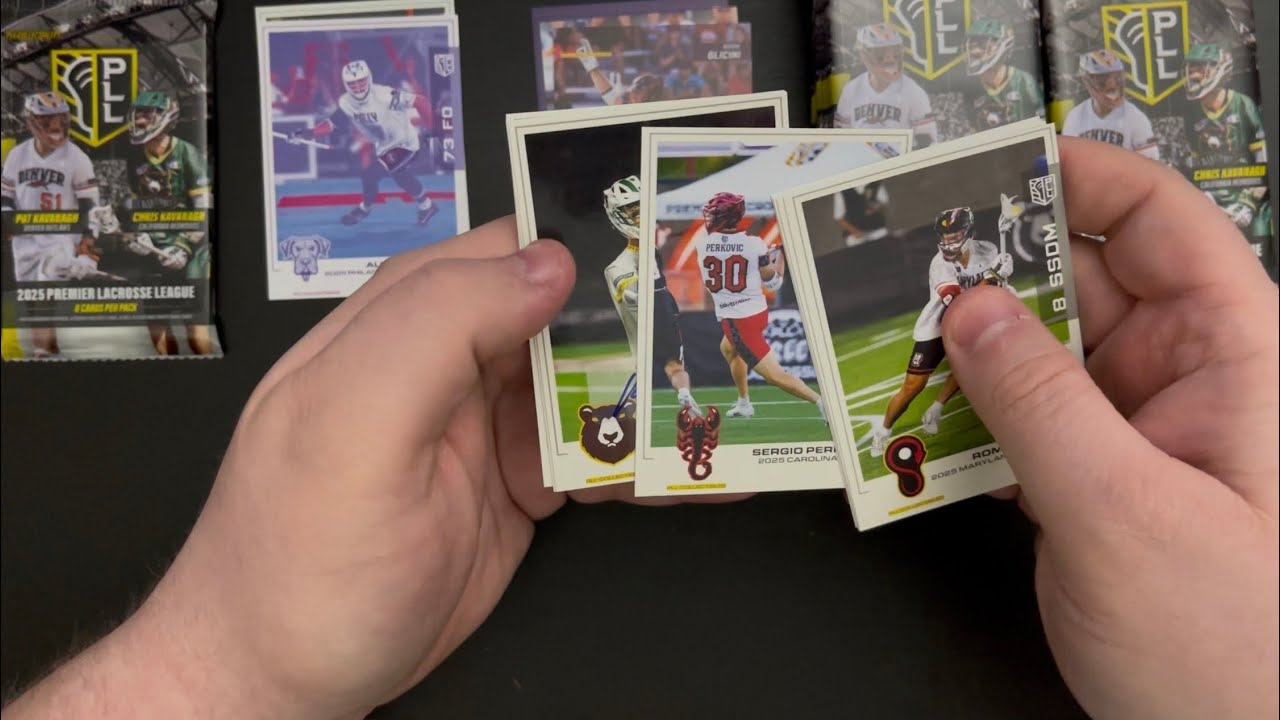 2025 Flagship Premier Lacrosse League Trading Cards - Box #4