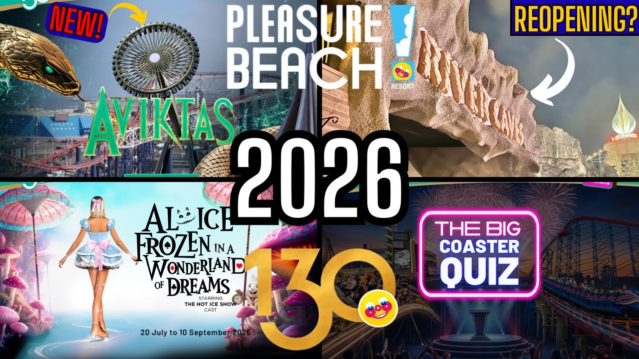Появится в парке развлечений Blackpool Pleasure Beach в 2026 году.