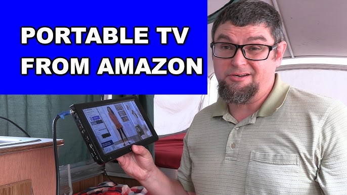 14 Inch Portable TV With Antenna, DESOBRY Portable Sart TV With ATSC