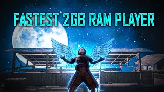 FASTEST 2GB RAM PLAYER ⚡| LOW END DEVICE PRO PLAYER | PUBG MONTAGE screenshot 5
