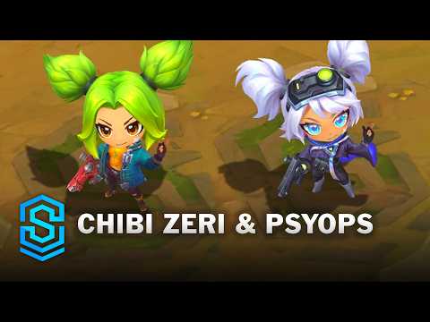 Chibi Zeri & Chibi PsyOps Zeri | Teamfight Tactics