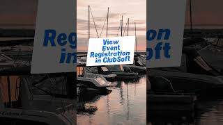 Register for Club Events in ClubSoft