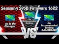 Samsung s95b firmware 1622 3way comparison oem vs my settings vs calibrated  sdrr hlg gaming