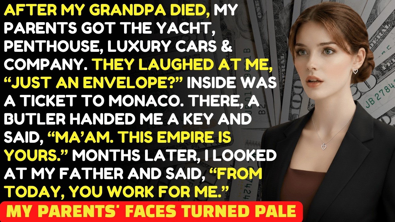 My Parents Laughed at My Inheritance—They Didn’t Know I Owned $1.2B in Monaco|Family Revenge Stories