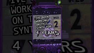 I've been working on this synth for 4 YEARS! #funny #electronicmusic #music #synth #plugins #audio