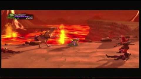 TMNT Turtles in Time Re-Shelled: Scene 4 - Prehistoric Turtlesaurus