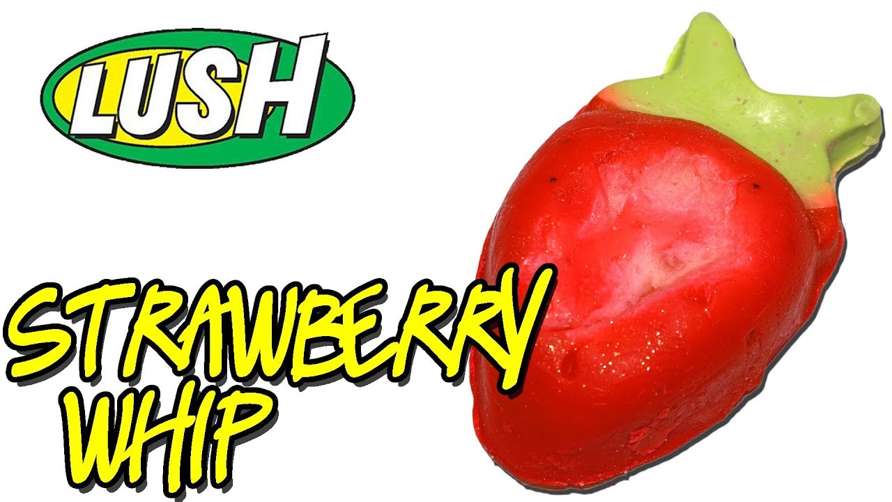 LUSH - STRAWBERRY WHIP Soap - Sink Side VALENTINE'S DAY 2019 DEMO & REVIEW