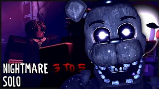 Forgotten Memories - Night 3 to 5 - Nightmare - Solo (Full Walkthrough) - Roblox