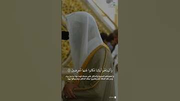 مقتطف من تلاوة فضيلة الشيخ #محمد_برهجي من صلاة الفجر الاثنين ٢٤ صفر ١٤٤٧