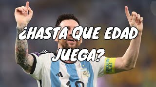 ¿HASTA QUE EDAD JUEGA PROFESIONALMENTE MESSI? Un robot te lo responde