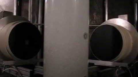 Slug Flow In a Large Bubble Column