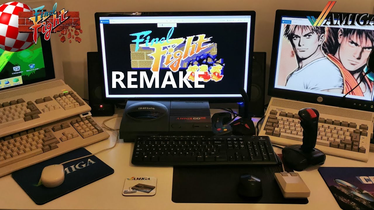 FINAL FIGHT AGA AMIGA (REMAKE) !!! A MIALO BYC TAK PIEKNIE ...