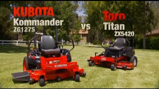 Kubota Kommander Zero Turn Mower Advantage Video 1