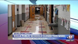 Rolla Public Schools cancels classes for the week after EF-2 tornado hits