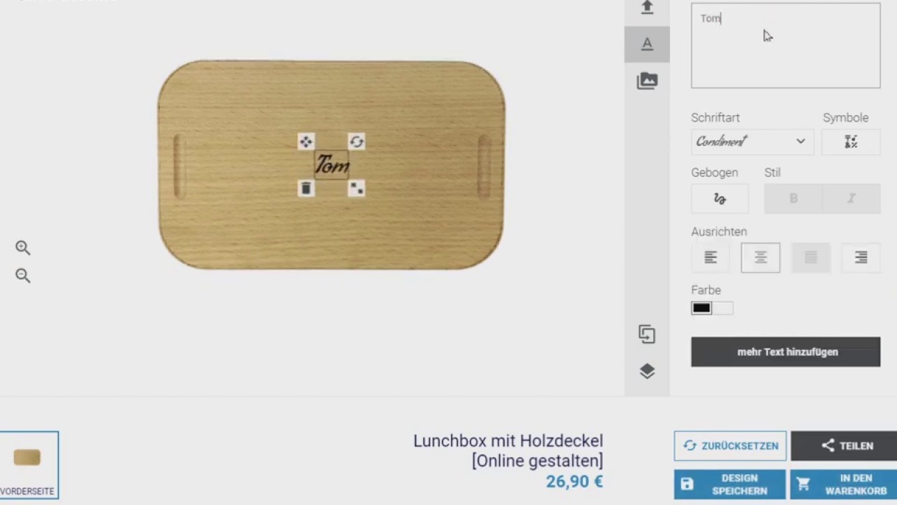 Produkte Online Gestalten Mit Dem Laserliebe Konfigurator Youtube
