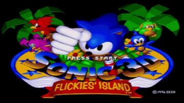 Sonic 3D Blast - Intro + 5 minutes of GamePlay