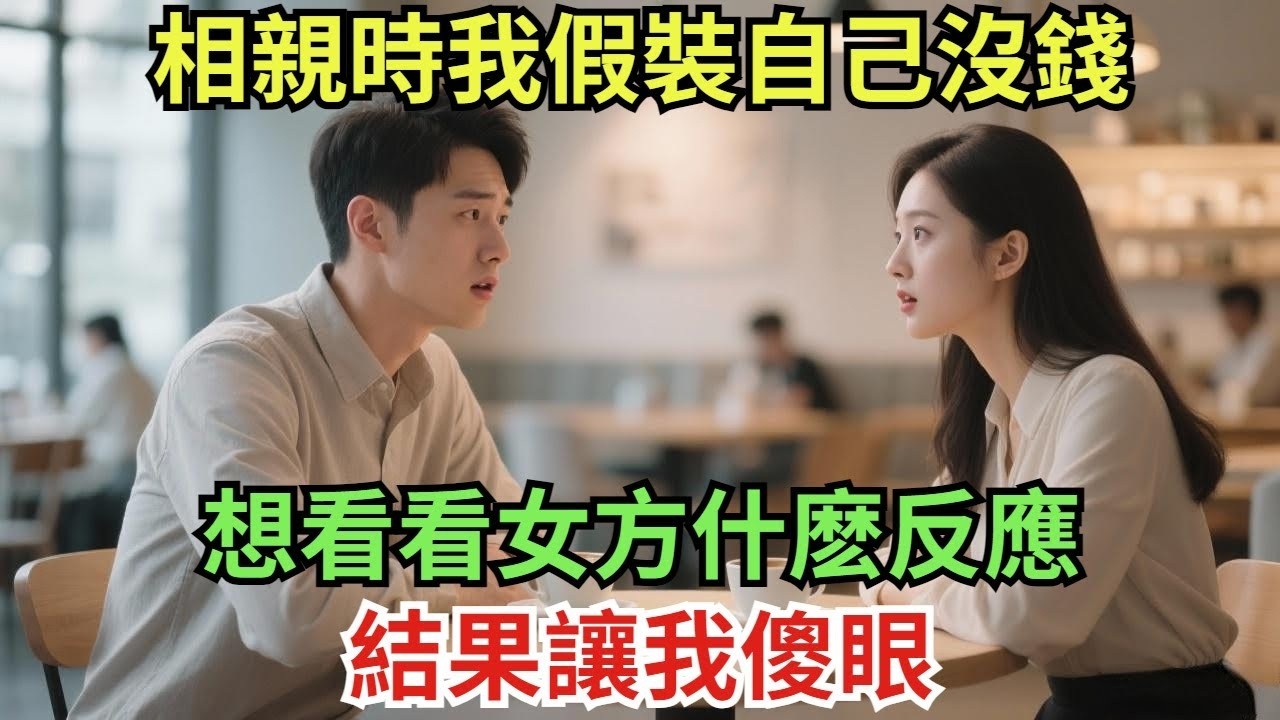 相親時我假裝自己沒錢，想看看女方什麽反應，結果讓我傻眼#真實故事#案件#奇聞#故事#奇聞觀察室#奇聞#真相#奇聞軼事#談笑娛生