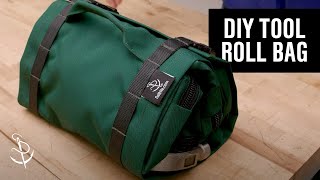 How to Make a Tool Roll Bag With Zippered Pouches