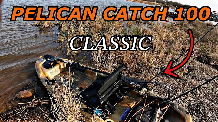 Pelican Catch 100 Fishing Kayak Review: Must-See