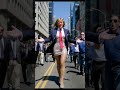 😂 Trump Funny Fashion Walk Gone Wrong 👠🔥 | Viral AI Meme Shorts
