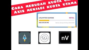 #ConfigDiDeskripsi CARA MERUBAH KUOTA GAME AXIS JADI KUOTA UTAMA  || Http Injector Apk