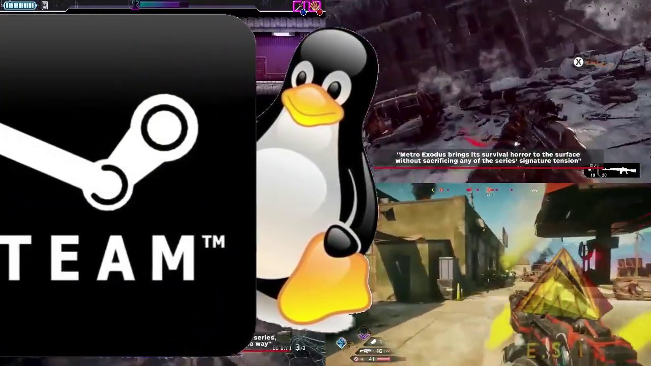 Como jogar no Linux jogos do sistema Windows usando o Steam Play(Proton ...