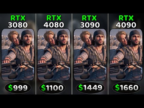 RTX 3080 vs RTX 4080 vs RTX 3090 vs RTX 4090 | Battle Of Nvidia 30 & 40 Series GPUs