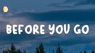 Before you go- Davina Michelle Cover (Lyrics)