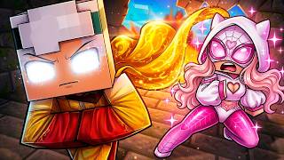 I'm the GREATEST HERO in the world in Minecraft.