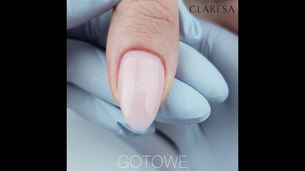 Nadbudowa paznokci za pomocą Rubber Base YouTube