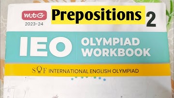 Class -2 ||  IEO workbook || Prepositions