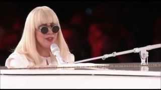 Lady Gaga - You've got a friend(Carole King Tribute) -HQ chords