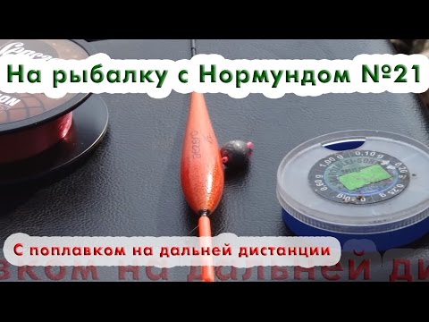 Видео: Поплавок на дальней дистанции : На рыбалку с Нормундом #21