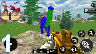 Dino Hunter 3d: Hunting Games Android Gameplay - Part 1 screenshot 2