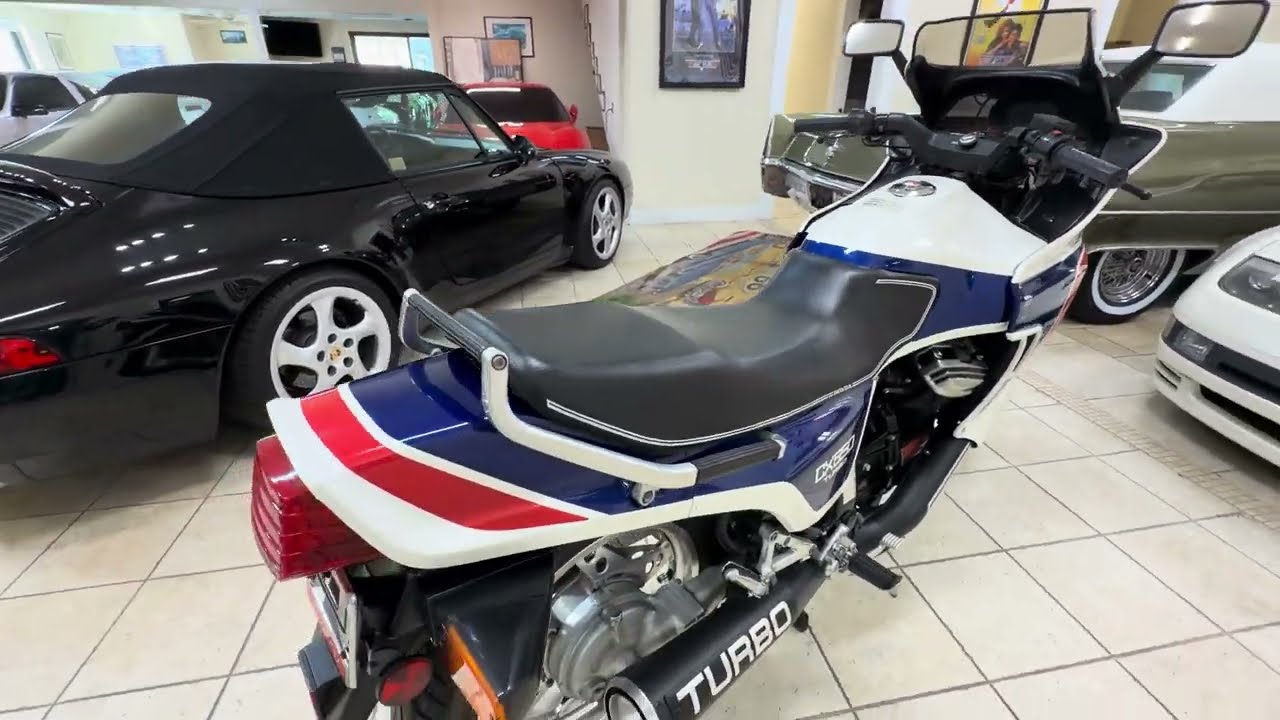 1983 Honda CX650 TURBO with ONLY 11,000 Miles!! Pristine!!! - YouTube