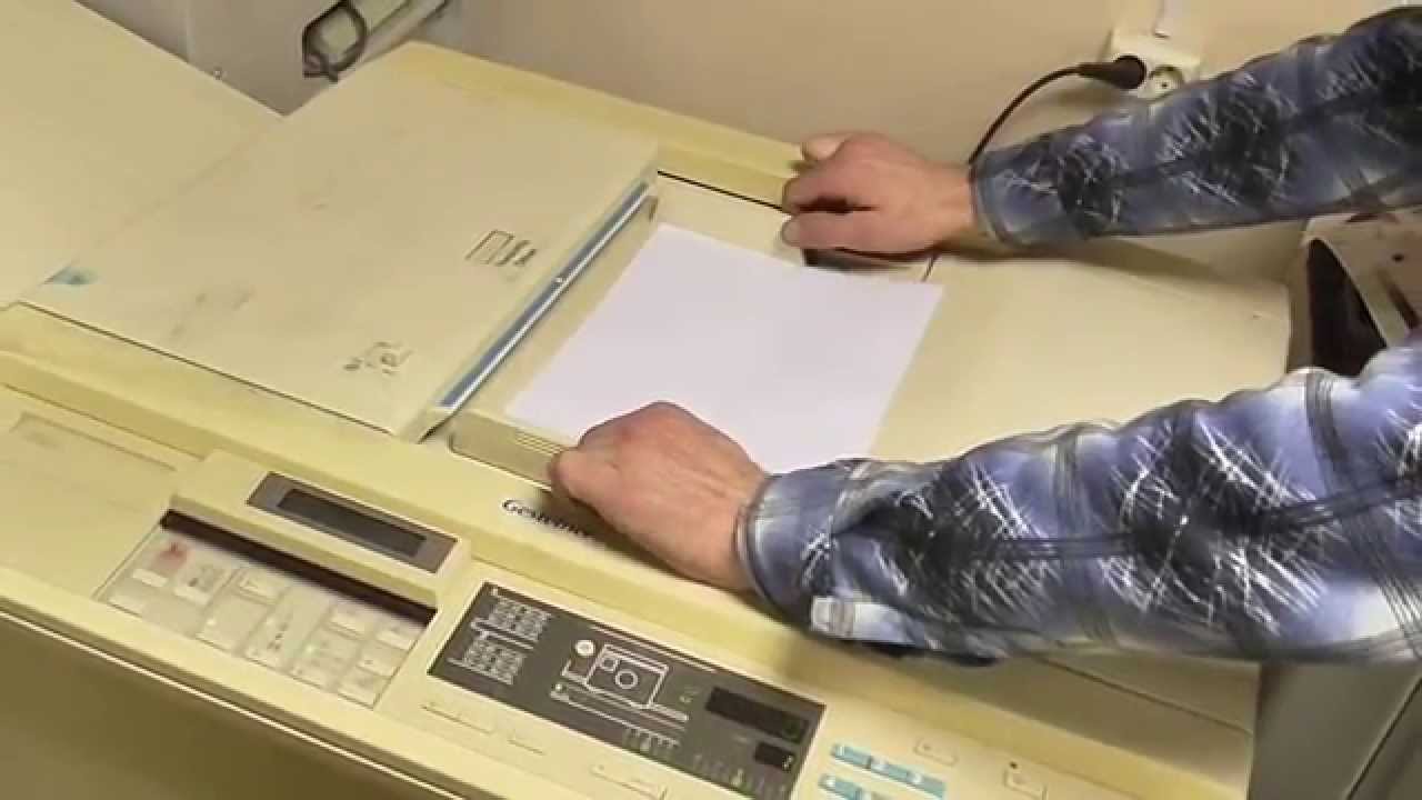 gestetner copy printer