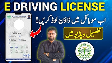 E Driving license | How to download E license | Dlims | Learn with Faisal Butt