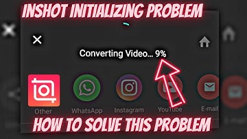 Inshot video Save problem | How to solve saving problem in inshot | inshot on computer