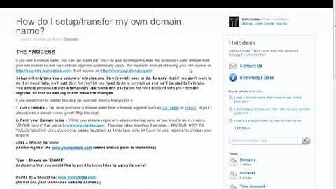 How to Map a Domain From Network Solutions to IconoSites