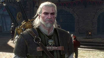 The Witcher 3  Wild Hunt Novigrad merchant dialogue glitch