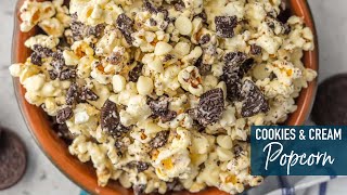 Cookies & Cream Popcorn!