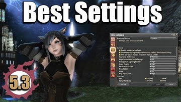 FFXIV - Graphics Settings | Optimal Performance & Quality relation